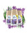 Glade Automatic Spray Refill and Holder Kit  Air Freshener for Home and Bathroom  Tranquil Lavender  and  Aloe  6.2 Fl Oz  3 Count