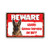 Warning Sign Beware Guard German Shepherd Dog On Duty Road Sign Business Sign 8X12 Inches Metal Tin Sign Z1010
