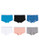 Hanes Women s Cotton Boy Brief Panties 6-Pack  Assorted  7