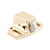 Prime-Line Products 194331 Shower Door Catch  Nylon Roller  Gold Plastic