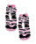 Beanie Boos Beanie Little Girls 3D Plush Slipper Socks -Zoey Zebra  6-8.5-