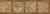 Chesapeake MAN01832B Oliver Map Wallpaper Border, Burnt Sienna