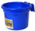 Little Giant Fence Feed Bucket 8 Quart Hook Over Feed Pail -Blue- -Item No. CPHBLUE-