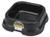 Little Giant Plastic Feed Pan-Black- Heavy Duty Mountable Livestock Feeding Pan -10 Quart- -Item No. FP10BLACK-