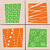 Snippets Design Wood Mounted Rubber Stamp Set -LL175-