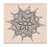 Hero Arts Henna Flower Pattern Wood Mounted Rubber Stamp -K6268-