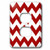 3dRose Lsp_149892_6 Red and White Chevron Pattern 2 Plug Outlet Cover