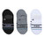 Stance Basic No Show Socks 3-Pack -Large  Multi-