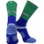 Strideline Florida Gulf Coast Eagles Green Blue NCAA Licensed Crew Socks