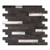 Peel and Stick Stone Metal Tile Backsplash  Stickon Kitchen Backsplash -12   X 12    Sample Sheet in Black-