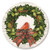 Merry Wreath Christmas Envelope Seals - Set of 72 Holoiday Envelope Stickers