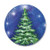 Winter Tree Christmas Envelope Seals - Set of 72 Holiday Envelope Stickers