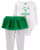 Carter s Baby Girls  2-Piece St. Patrick s Day Bodysuit  and  Tutu Pant Set -12 Months  Ivory Green-