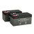 BatteryGuy 12V 1.2AH SLA Replacement Battery for RadioShack 55025966 -2 Pack- - Rechargeable