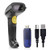 Wireless UPC Barcode Scanner Reader, 433Mhz Handheld Laser USB Quickbooks Scanner Bar code Scanners For 1D Bar-Code
