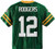Aaron Rodgers Green Bay Packers  12 Green Youth Home Player Jersey -Large 14 16-