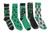 Hyp Harry Potter Hogwarts Slytherin House Crew Socks 5 Pair Pack
