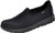 Skechers Performance Women s Go Walk Slip-On Black Charcoal Walking Shoe 11 W US
