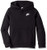 NIKE Boy s Nsw Pull Over Hoodie Club  Black White  Large