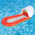 Floatant Pool Float with Canopy Floating Pool Lounge Chair Spring Float for Adults  and  Teens Inflatable Pool Raft Lake floaties Pool Lounger Pool Accessories with Shade for Beach-Red-