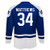 OuterStuff Auston Matthews Toronto Maple Leafs Youth 8-20 Blue Long Sleeve Jersey -Youth Small - Medium -8-12--