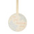 Lenox 2020 Our First Christmas Ornament  0.25 LB  Multi