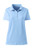 Lands  End Womens Short Sleeve Supima Polo Soft Lake Blue Plus 1x