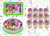 Talking Tom And Friends Cake Topper Edible Image Personalized Cupcakes Frosting Sugar Sheet -8 inch Round Cake Topper-