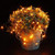 Engilen Fairy Lights 7.2 Feet 20 LED Copper Wire String Lights with Button Battery Operated  Orange-6 Pack-