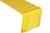 Tablecloth Runner Polyester 13 X 72 Inch Yellow by Broward Linens