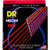 DR Strings Hi-Def NEON Red Coated Medium-Lite Acoustic Guitar Strings -11-50-
