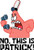 LA STICKERS No  This is Patrick! - Spongebob - Sticker Graphic - Auto  Wall  Laptop  Cell  Truck Sticker for Windows  Cars  Trucks