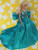 zfinding Amazing Blue Doll Dress Fit 11.5 inch Barbie Dolls -No Doll-