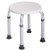 JAXPETY 7 Height Adjustable Stool Bath Bench Lightweight Shower w Non-Slip Seat Round White
