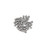 cSeao 60Pcs M2 x 0.4mm Hex Nylock Nuts Nylon Insert Self Locking Nuts  304 Stainless Steel  DIN985