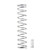 3D Toys 12KG Upgrade Spring Coil Mod for Nerf Zombie Strike Sledgefire Blasters Dart Toy