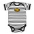 Two Feet Ahead NCAA College Newborn Infant Striped Bodysuit Creeper -12 Months  Iowa Hawkeyes-