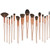 15 Pcs Makeup Brush Set Foundation Blush Eye Shadow Brush Makeup Tools For Beginners