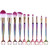 10 Pcs Makeup Brush Set Thick And Soft For Beginners Foundation Brushes Beauty Tools