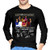 Earth Wind  and  Fire Mens Long Sleeve T-Shirt Fashion Casual Round Neck Top Long Sleeve Cotton Tee L Black