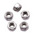 8-32 inch Nylon Inserted Hex Locknuts ?50 Pack-  304 18-8 Stainless Steel lock nut  Finish Hex lock Nut