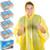 Wealers Rain Ponchos for Adults Teens Disposable Rain Poncho Bulk Pack Women Men Emergency Raincoat Big Groups Theme Parks Camping Outdoors Multi Colors Waterproof Rain Ponchos -Assorted  Case of 5-