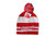 Canada Red White With word Toque Hat With Pom Pom .. For Kids   Ages 1 - 6 yrs..New