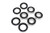 Suzuki LT-A500F VINSON ATV Bearings  and  Seals kit both sides Front Wheel 2002-2007