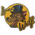 Retro-a-go-go Lone Wolf Embroidered Iron on Patch