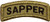 Sapper Tab Scorpion   OCP Patch With Hook Fastener