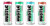 MatchaBar Hustle Sparkling Matcha Energy Drink  4 Flavor Variety  12oz -4 Flavor Variety  Pack of 4-
