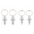 4Pcs M12 Plus M10 Index Plunger W Ring Pull Spring Loaded Retractable Locking Pin