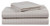 Ruthy s Textile 300 Thread Count 100 percent  Cotton Sateen Dobby Stripe Bed Sheets Set -Queen  Silver-