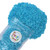 Light Blue Cotton Candy Rock Candy Crystals 2 Pound Resealable Bag